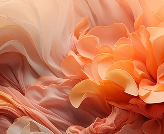 Peach Fuzz - farba roka 2024: unikátnosť a delikátnosť